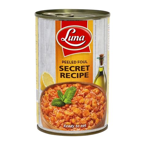 Luna Secret Recipe Peeled Foul 450 g Online at Best Price | Lulu Oman