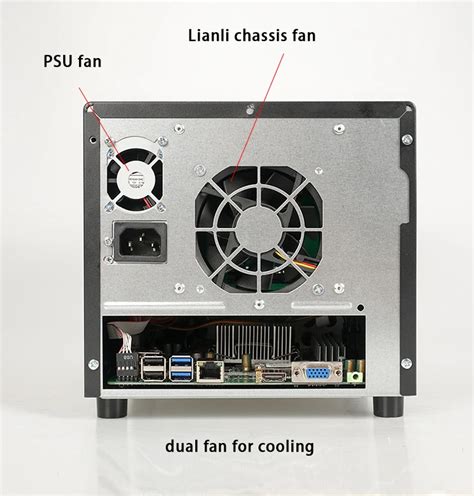 Stock Factory Price Mini-itx Hot Swap Rack 4 Bays Nas Server Case - Buy ...
