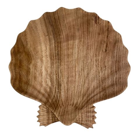 Handcarved Scallop Shells- Large – Well Made Home