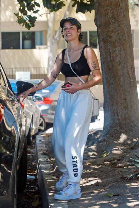 Halsey – Braless Hard Nipples Out in Los Angeles - Hot Celebs Home