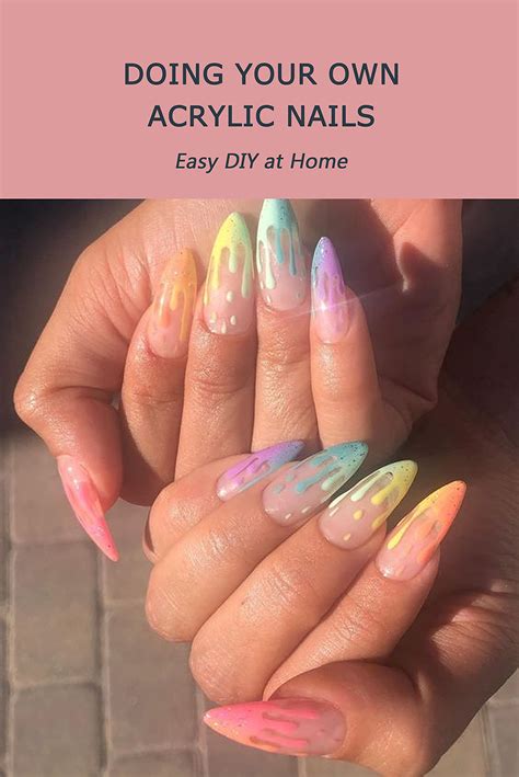 A DIY guide for applying your own acrylic rhinestone nails 3