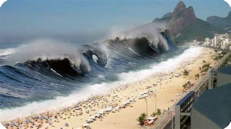 MEGA TSUNAMI caught on camera. Tsunami waves and Earthquake caught on ...