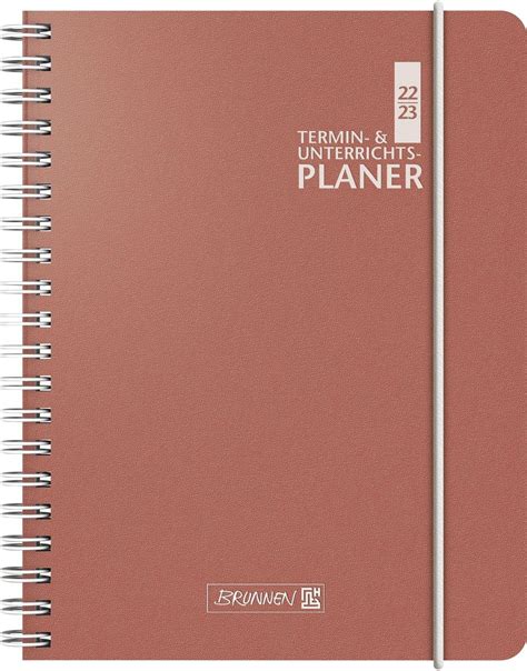 Termin-/Unterrichtsplaner 2022/2023, Ringbuch-Kalender mit Einlage, A5