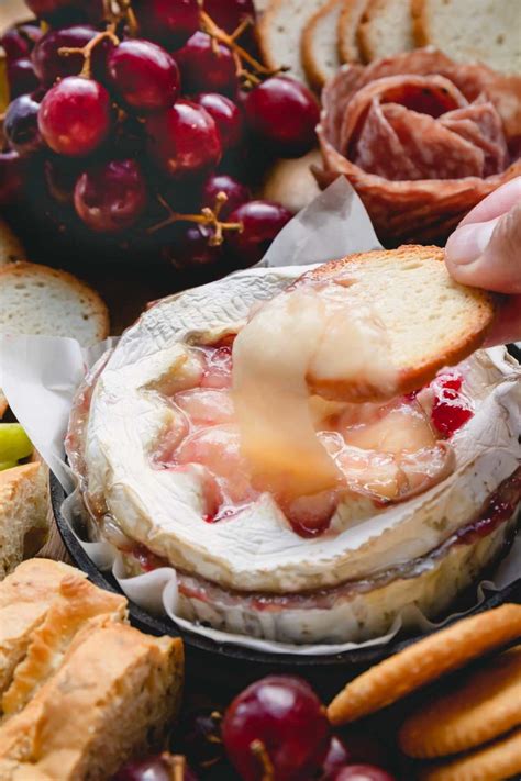 baked brie   cutout sweet savory