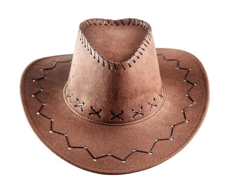 Brown leather cowboy hat Stock Photo by ©valzan 101267272