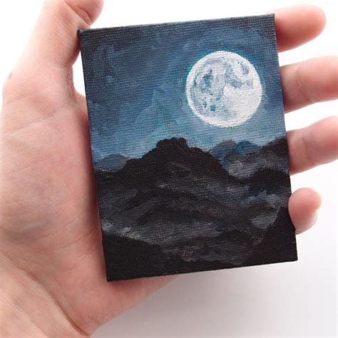 Simple Canvas Aesthetic Easy Aesthetic Painting Ideas