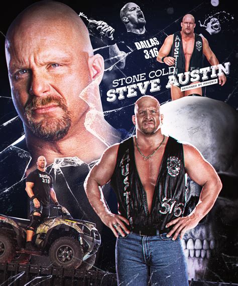stone cold steve austin  phoenixgfx  deviantart