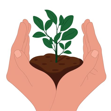 World Soil Day is held annually on December 5. A hand holds a green