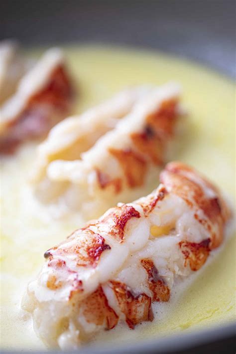 How to Make My Easy Butter Poached Lobster Tail Recipe - Seasoned and Salted