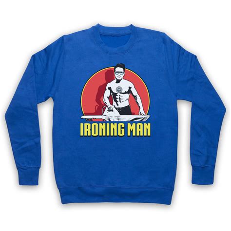 IRONING MAN UNOFFICIAL IRON MAN SUPERHERO PARODY STARK ADULTS UNISEX