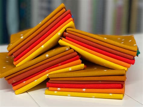 Warm & Zesty Spark Fat Quarter Bundle - Ruby Star Society – Rainbow Stash