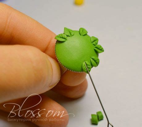 полимерная глина | Polymer clay embroidery, Polymer clay crafts ...