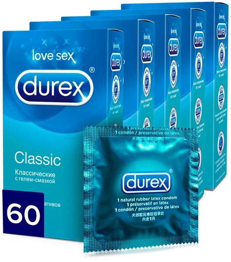 Презервативы Durex Classic, 3 шт. — купить в интернет-магазине по ...