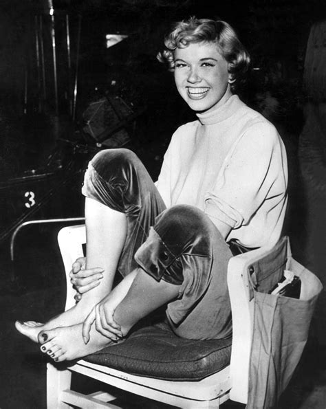 Doris Day's feet
