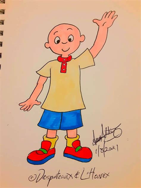 Caillou by ArtisticAmos on DeviantArt