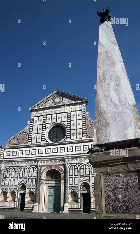 Santa maria novella florence facade hi-res stock photography and images - Alamy