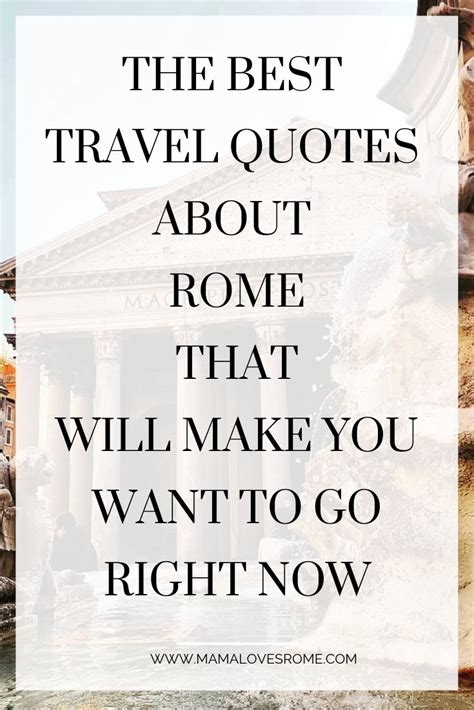 The best Rome quotes and fantastic Rome instagram captions you'll love