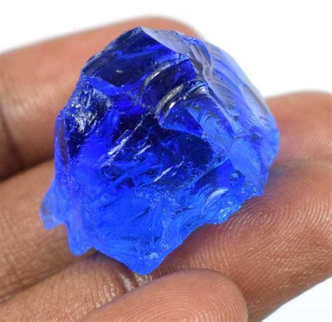 AAA Quality 30 Ct. London Blue Topaz Gemstone Rough Natural 1 | Etsy