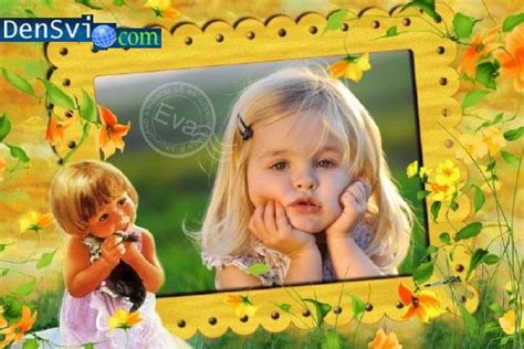 Детские рамки Фотошоп - Любимый котёнок » Всё для Фотошопа - фоны ...