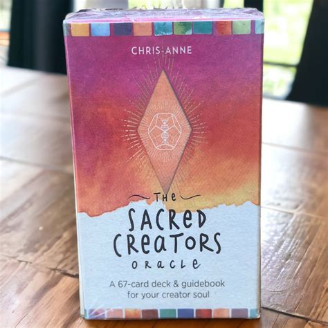 Oracle Card Deck: The Sacred Creators Oracle – Crystals by Sisters