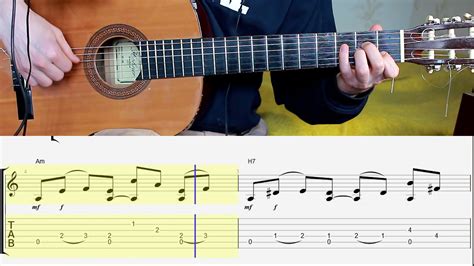 Libertango. Guitar. Notes. Tabs. Chords. - YouTube