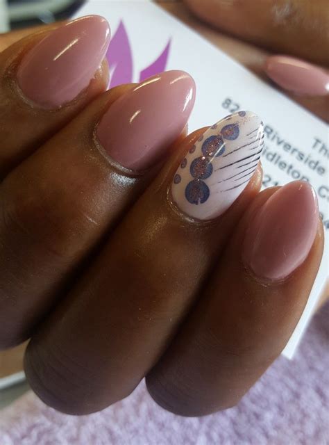 Blush pink nails by Latoya Fitzgerald 🦋