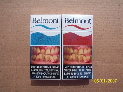 Cigarrillos chilenos marca Belmont. - Galería de santanarox - Fotos
