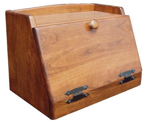 Amish Made Plain Bread Box from Dutchcrafters Amish Furniture Store