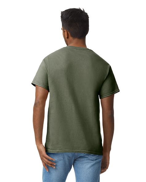 Gildan Unisex Ultra Cotton® T Shirt G200 Olive | Jiffy