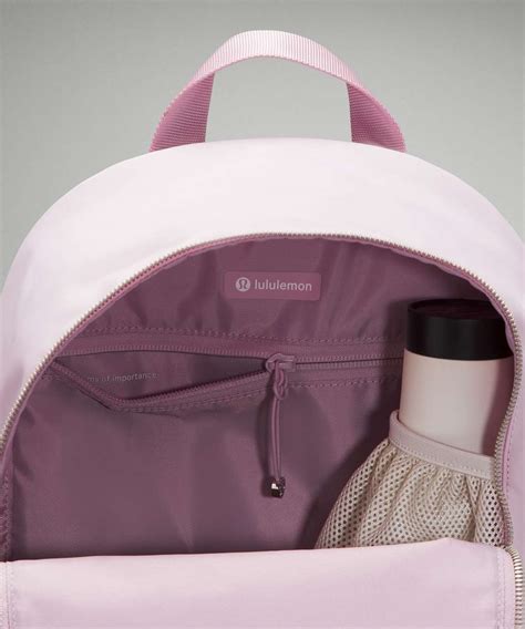 lululemon city adventurer backpack mini  pink peony lulu fanatics