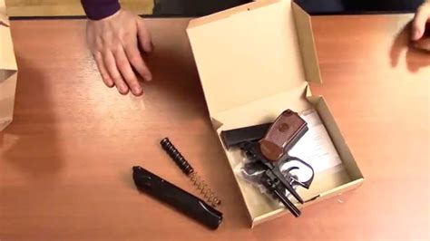 Сигнальный пистолет МР 371 03 с бородой - YouTube