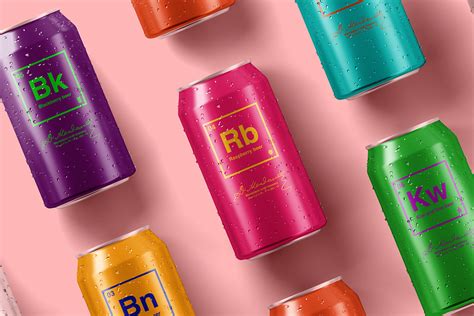Mendeleev craft brewery on Behance