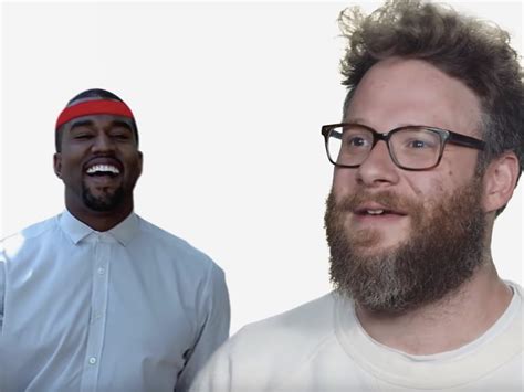 Kanye West Wows Seth Rogen with "Donda" Songs