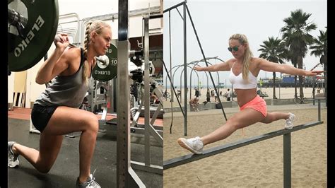 Lindsey Vonn training 2017 for Olympic season 2018 | Workout routine ...