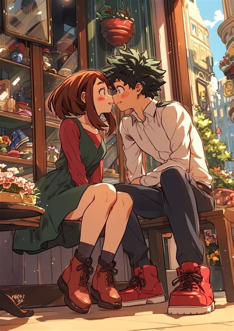 Ochaco Uraraka & Izuku Midoriya from My Hero Academia en 2024 ...