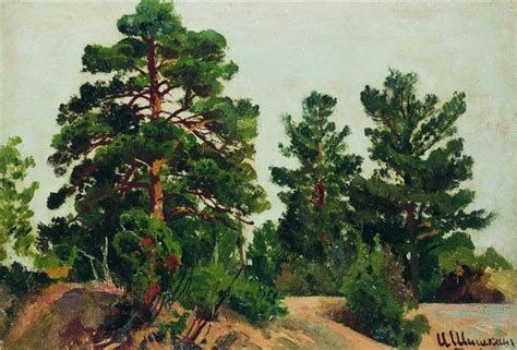 Young pines - Ivan Shishkin - WikiArt.org