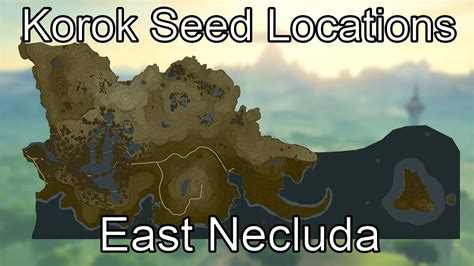 Breath Of The Wild Korok Seeds Map - Maping Resources