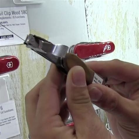 Victorinox Nail Clip Wood 580 Knife Overview - 50 Campfires