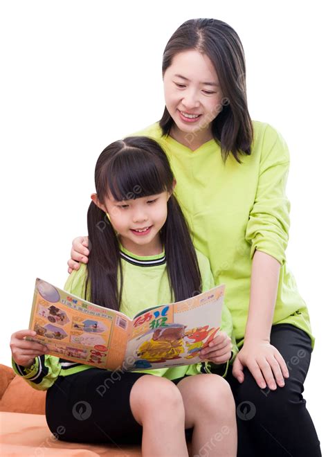 Mother Reading Book With Daughter, Mother Daughter, Parent Child