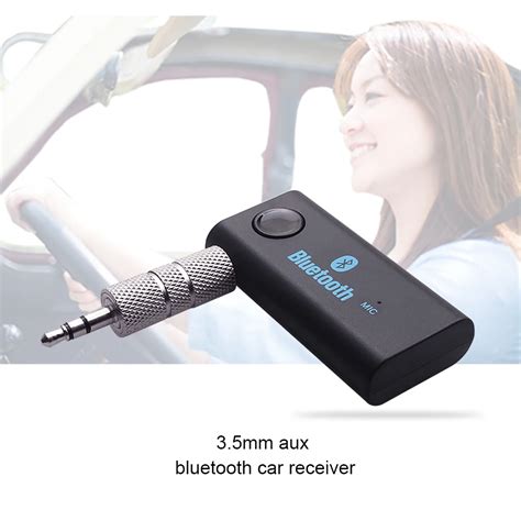 Wireless 3.5mm car bluetooth aux receiver adapter A2DP Aux Bluetooth ...