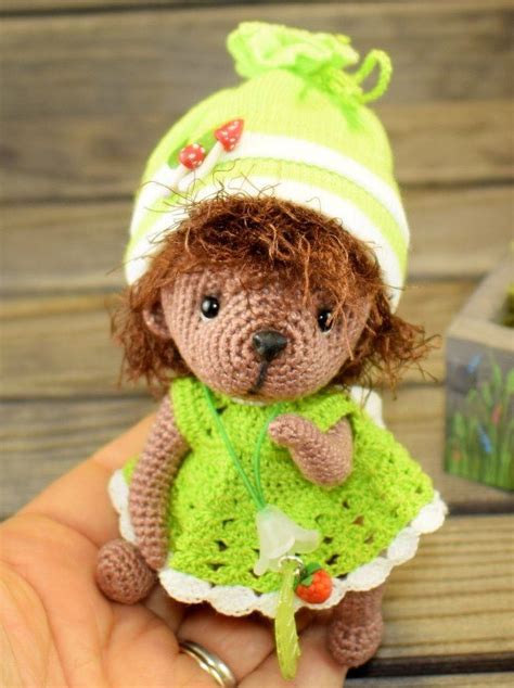 Еженька амигуруми крючком | Амигуруми