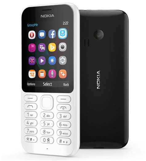 Nokia 222 and Nokia 222 Dual SIM are the company's new low-cost ...
