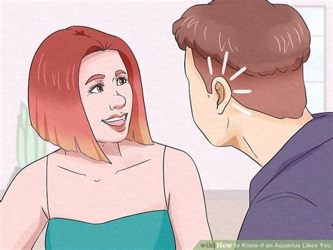 how to know if an aquarius guy likes you