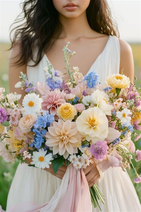 dahlia wedding bouquet ideas   bride petal republic