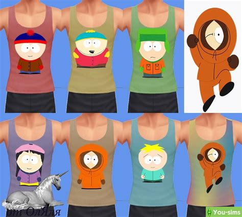 Скачать South Park t-shirt for men / Футболка South Park для мужчин от ...