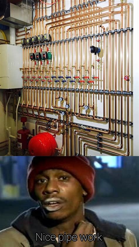 y'all got any more of that fancy plumbing : r/memes