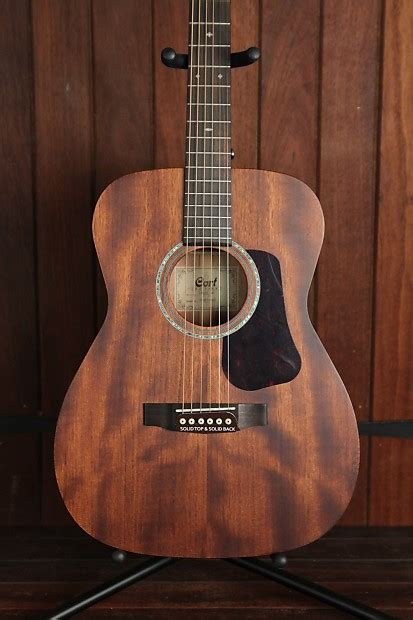 Cort L450C NS Luce Series Solid Mahogany Concert Natural | Reverb
