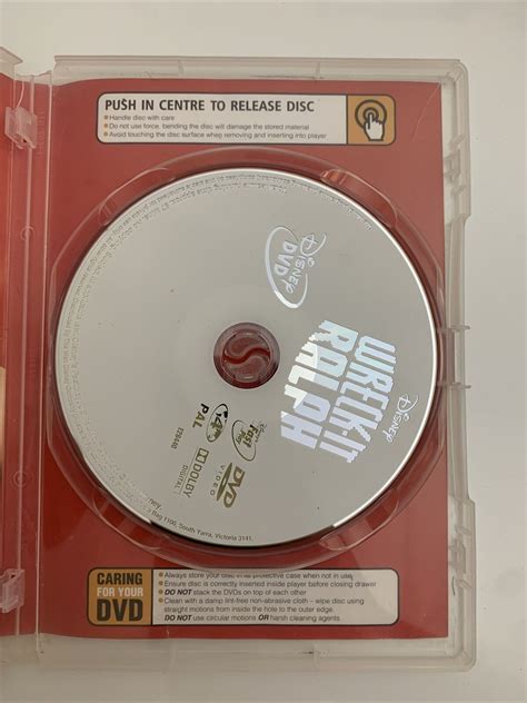 Wreck-It Ralph (DVD, 2012) Disney Animation Film Region 4 – Retro Unit