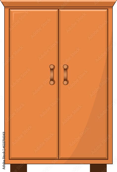 Isolated Almirah Vector Illustration Graphic Stock Vector | Adobe Stock