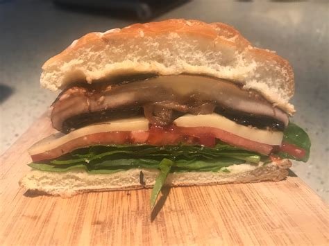 Portobello Mushroom Burger Recipe | Healthy Meal Exchange